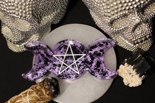 Black Tourmaline Charging Plates (6inx3in)